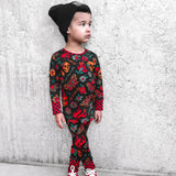 Bamboo Two Piece Set in Inkworks