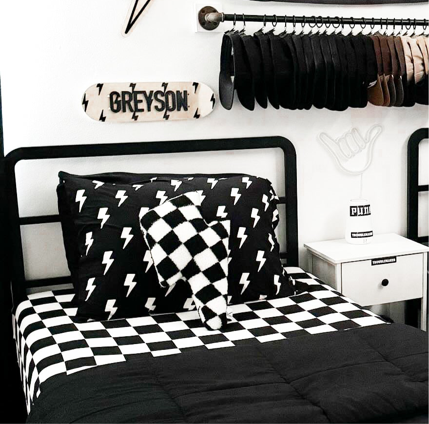 Standard Bamboo Pillowcase - Jagger - Rebel Bro