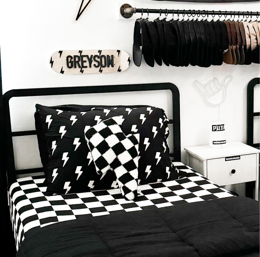 Standard Bamboo Pillowcase - Jagger - Rebel Bro
