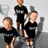 Bamboo Graphic Tee in Feral