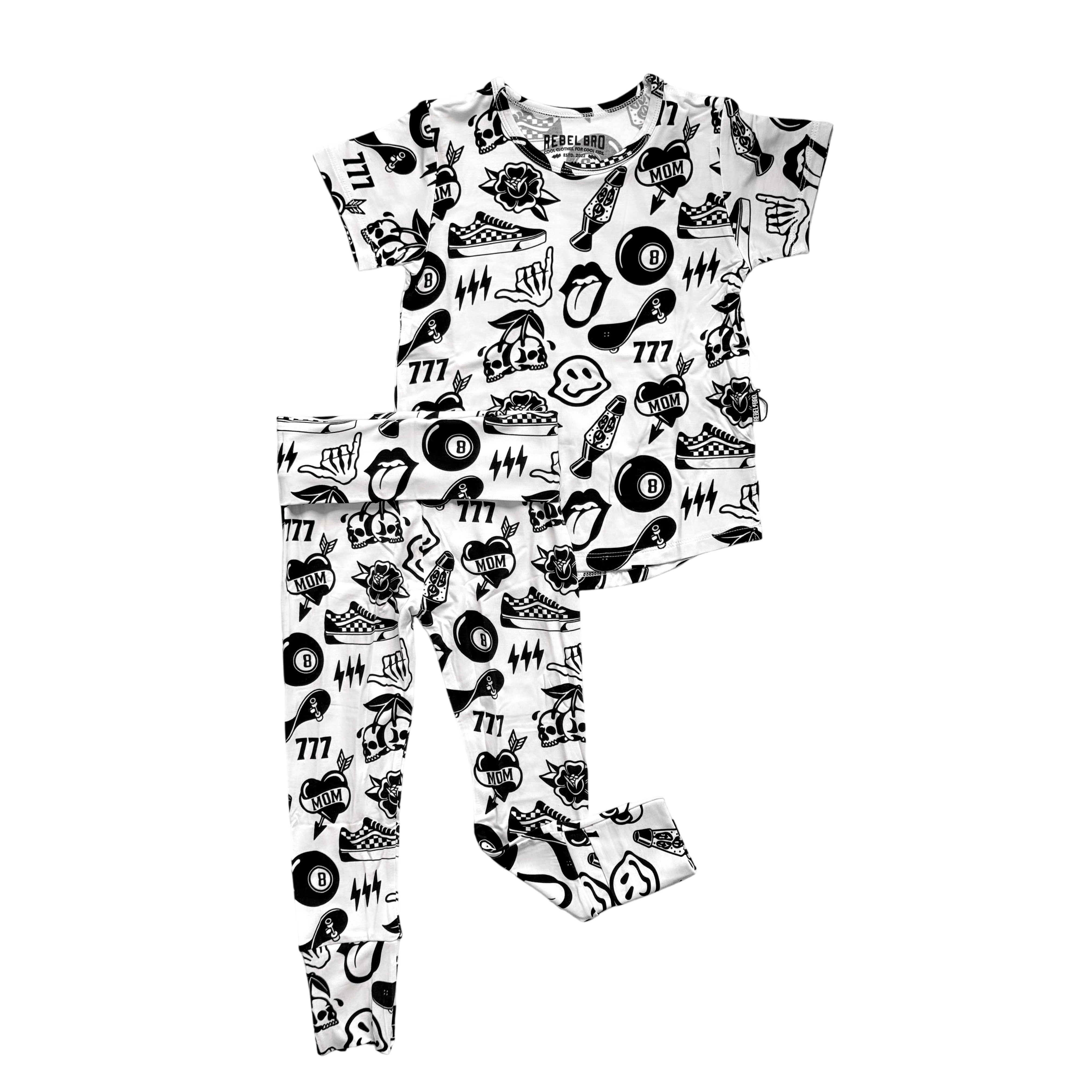 Bamboo Two Piece Set in Warped Tour - Rebel Bro