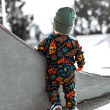 Organic Ribbed Set in Inkworks