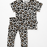 Bamboo Two Piece Set in Ava (Leopard)