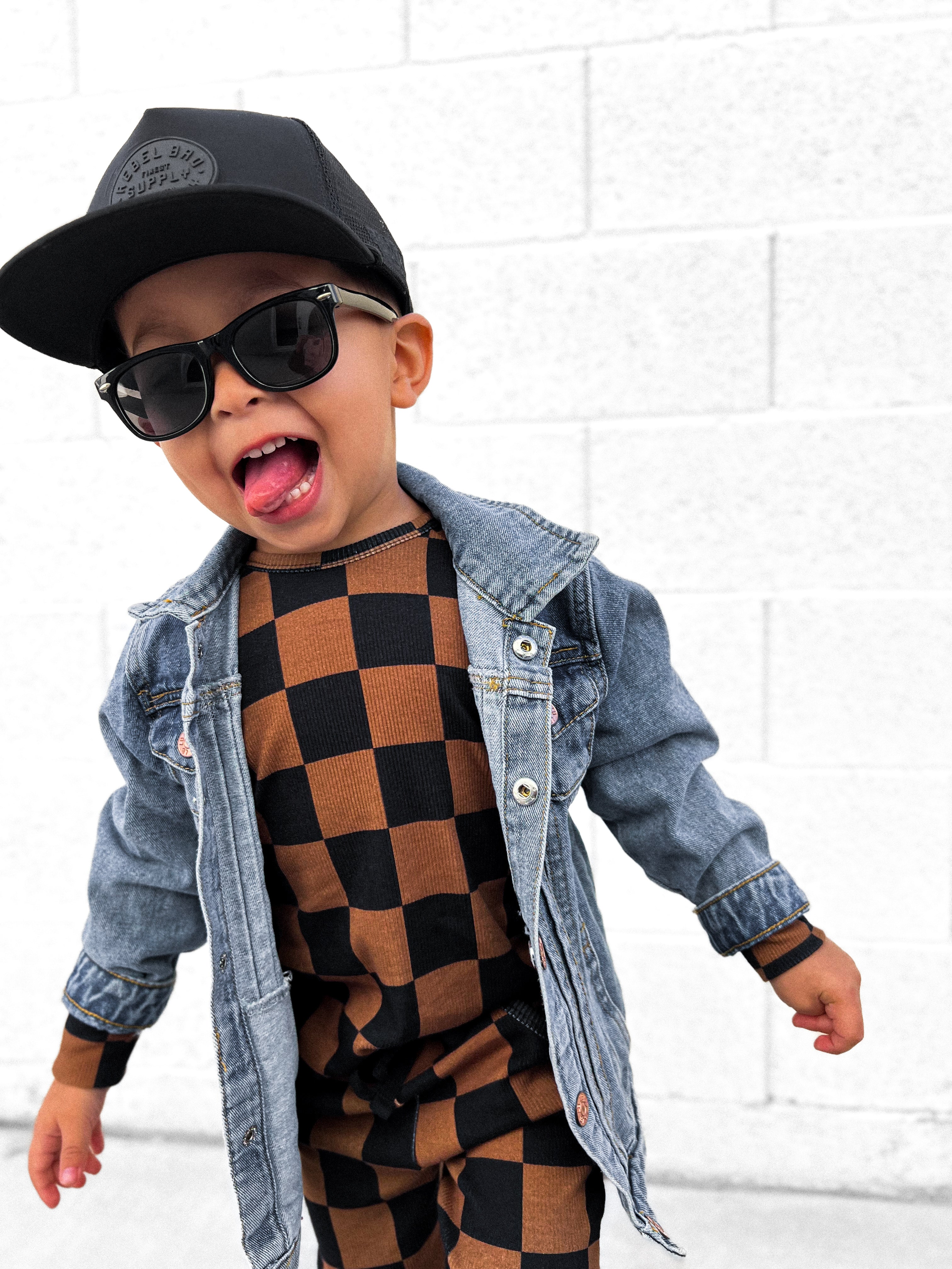 Organic Ribbed Set in Nash (FINAL SALE) - Rebel Bro
