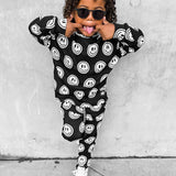 Organic Ribbed Set in Mr. Brightside