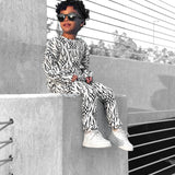 Organic Ribbed Set in Full Throttle