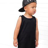 Bamboo Tank in Black