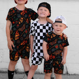 Biker Two Piece Set in Inkworks