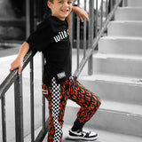 Basic Jogger in Caliente