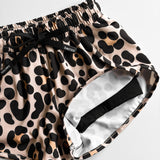 ACTV Babe Gym Shorts in Ava (Leopard)