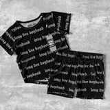 Biker Two Piece Set in Long Live Boyhood