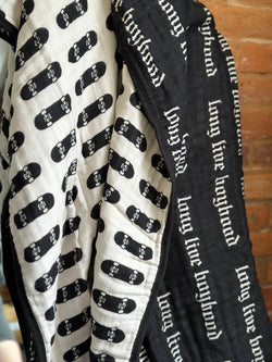 Image of Long Live Boyhood x Later Skater Organic Muslin Quilt