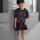 Everyday Cotton Shorts Set in Inkworks