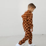 Waffle Set in Spiced Cider + Mocha