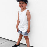Bamboo Tank in White