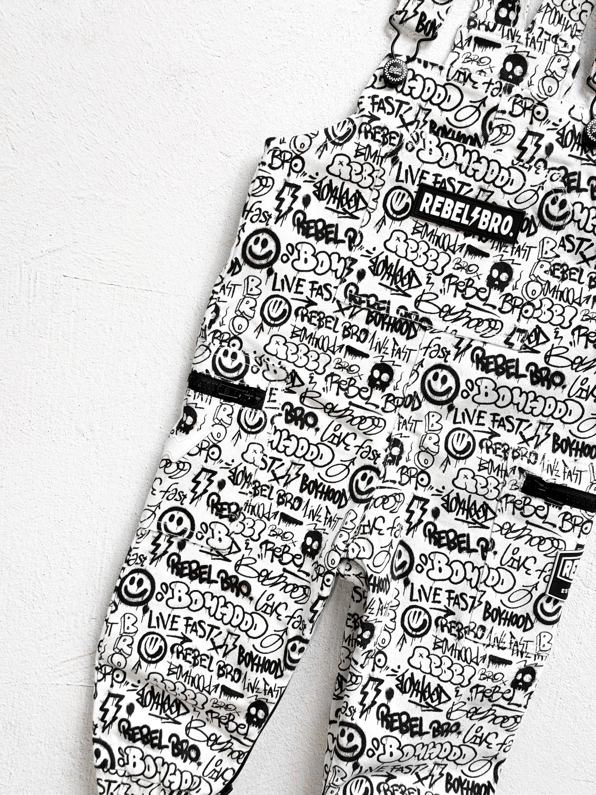 The Live Fast Overall in Urban Drip - Rebel Bro