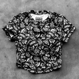 Women's Cropped Active Tee in Bad Boy [Midnight Edition]