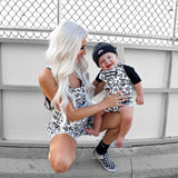 Women's Cut Off Overalls in Bad Boy