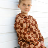 Waffle Set in Spiced Cider + Mocha