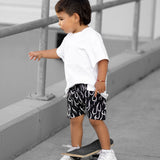 Relaxed Fit Shorts in Fuego