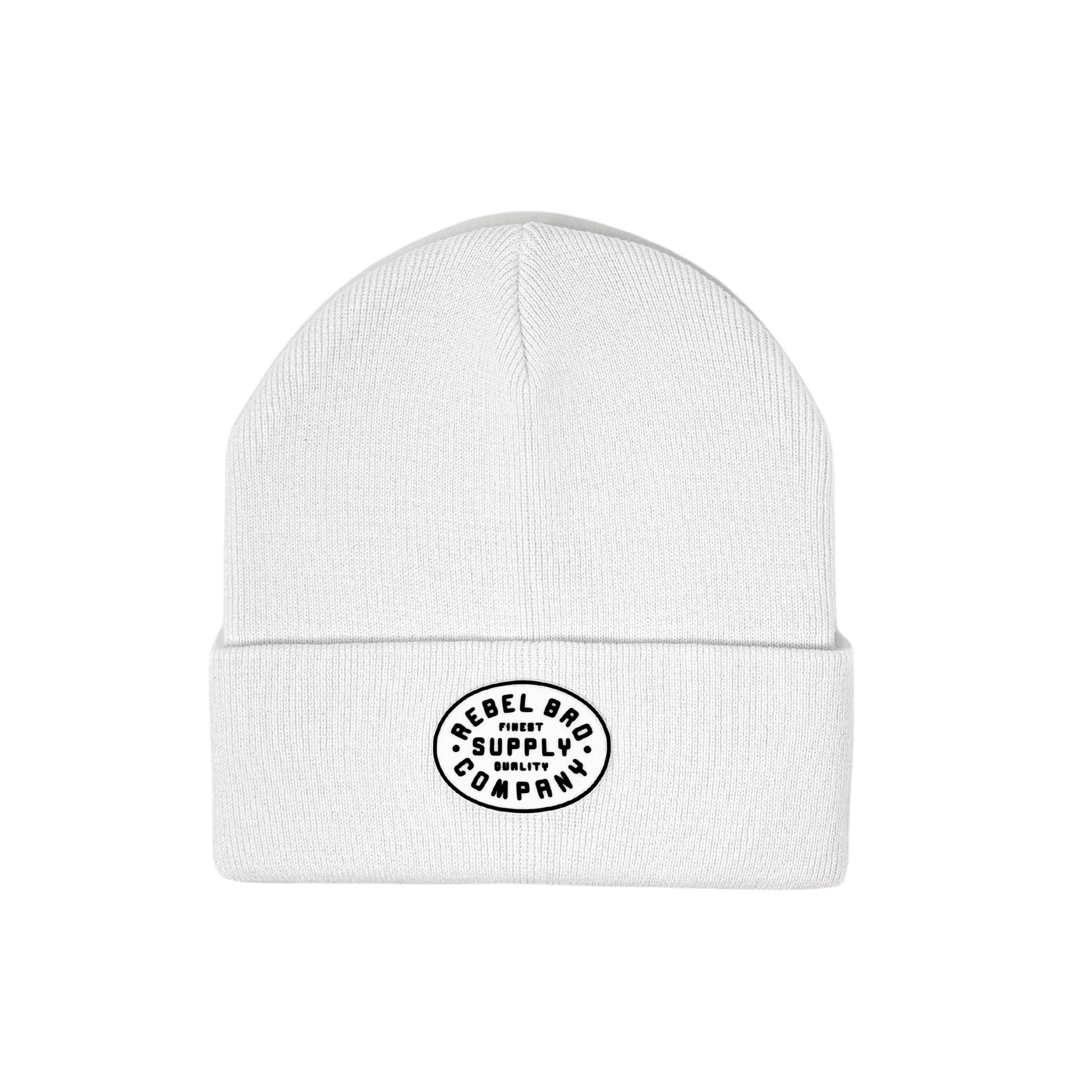Ridge Beanie in Snow (FINAL SALE)