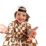 Waffle Set in Vanilla + Chestnut