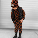 Beanie in Smoke + Spice