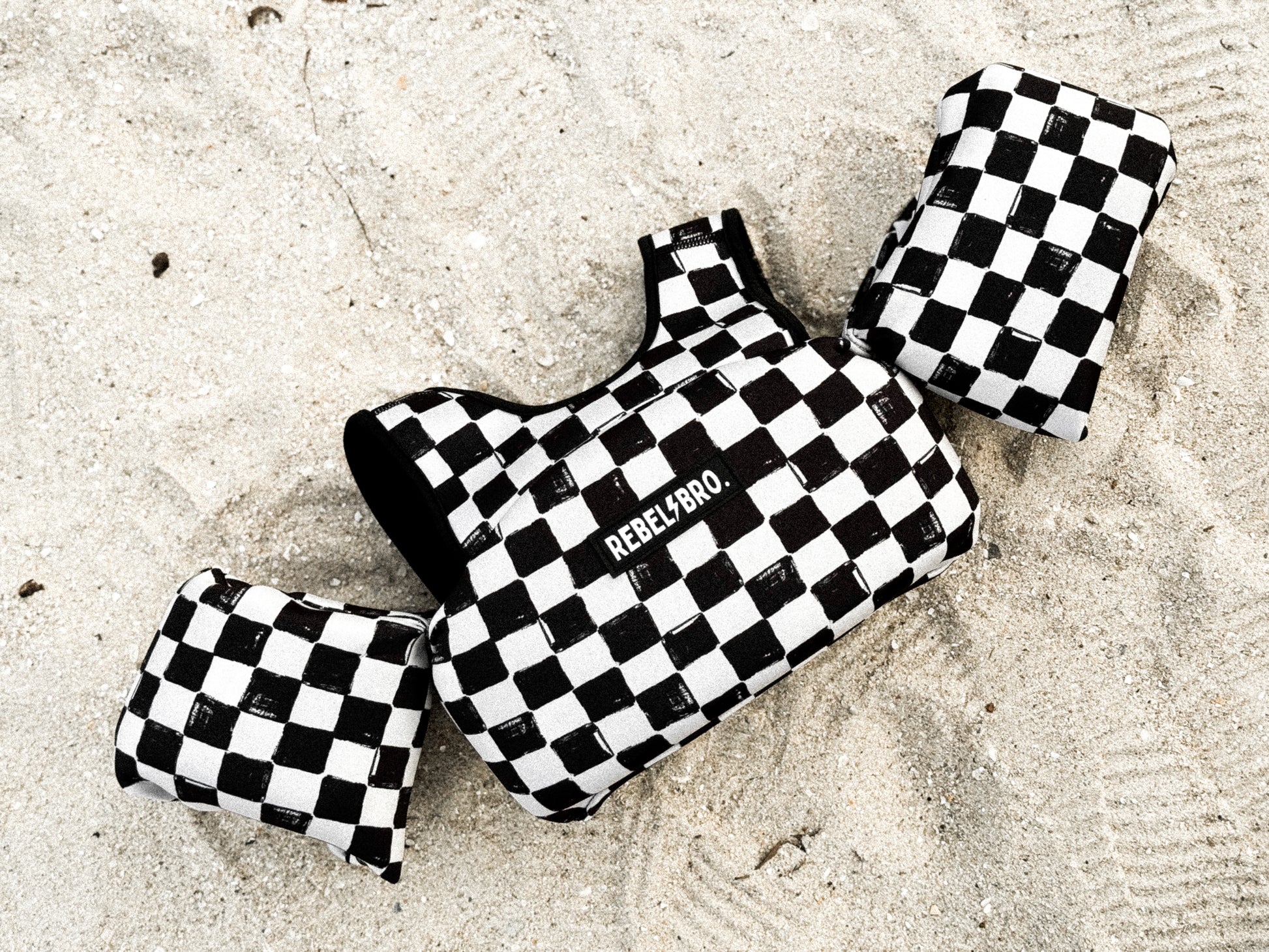 Neoprene Kids Arm Float in Vintage Venice