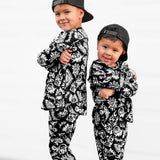 Organic Ribbed Set in Bad Boy [Midnight Edition]