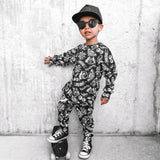 Organic Ribbed Set in Bad Boy [Midnight Edition]