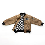 Bomber Jacket in Dark Khaki