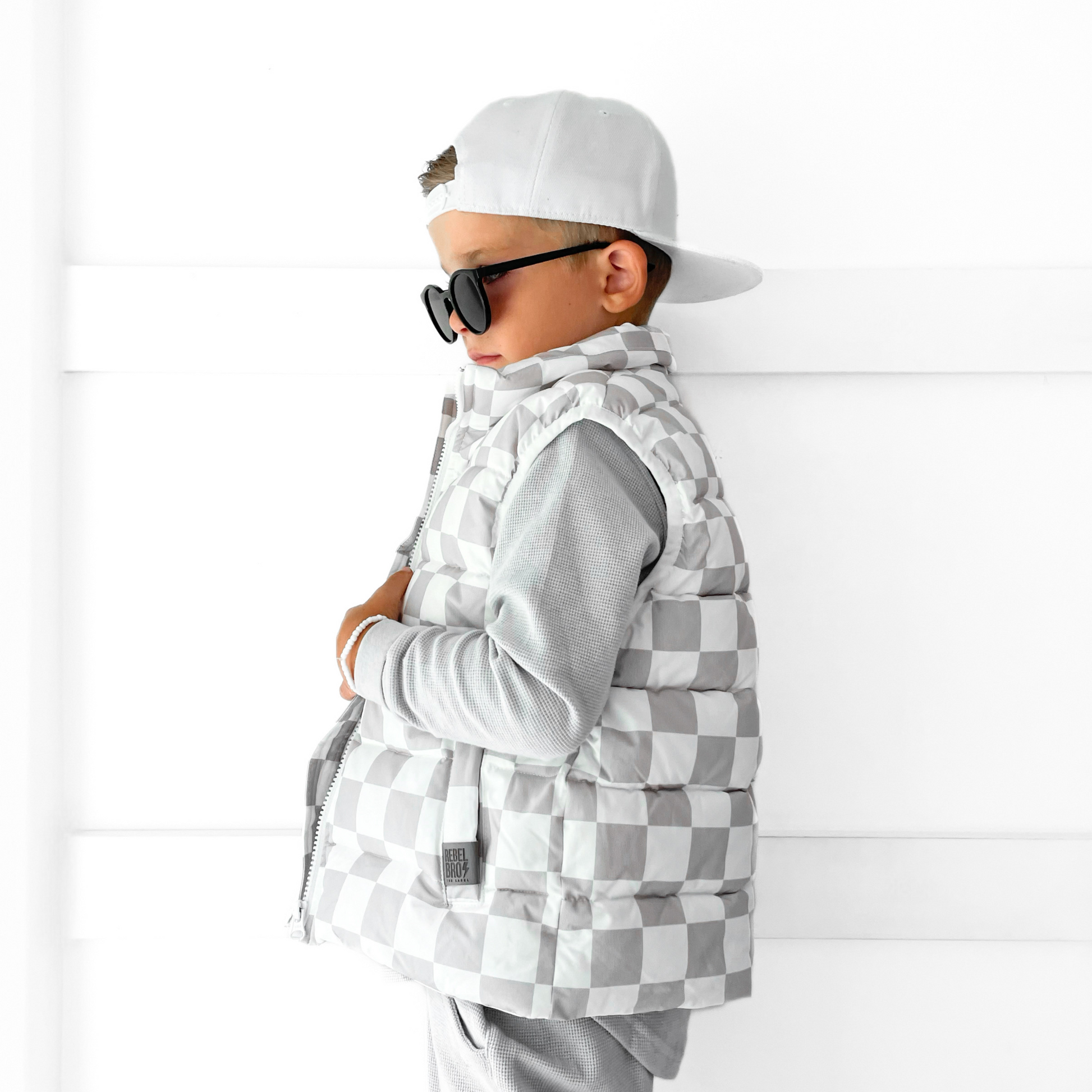 Summit Puffer Vest — Cliffs (FINAL SALE)