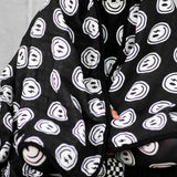 Organic Muslin Quilt in Mr. Brightside x Black + Cream Checkered