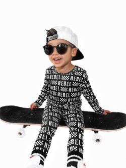 Image of Bamboo Two Piece Set in Rebel Racer - Rebel Bro