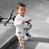 Ribbed Bamboo Leggings (3 Pack) - Rust Classics