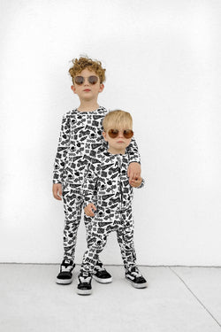 Image of Bamboo Two Piece Set in Live Fast