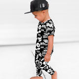 Bamboo Two Piece Set in Warped Tour [Midnight Edition]
