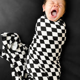 Bamboo Stretch Swaddle in Venice