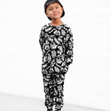 Organic Ribbed Set in Bad Boy [Midnight Edition]