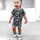 Bummie Two Piece Set in Warped Tour [Midnight Edition]
