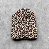 Bow Beanie in Ava (Leopard)