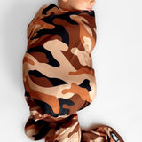 Bamboo Stretch Swaddle in Ranger