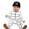 Bamboo Zippy Sleeper in Long Live Boyhood - Rebel Bro