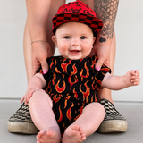 Bummie Two Piece Set in Caliente
