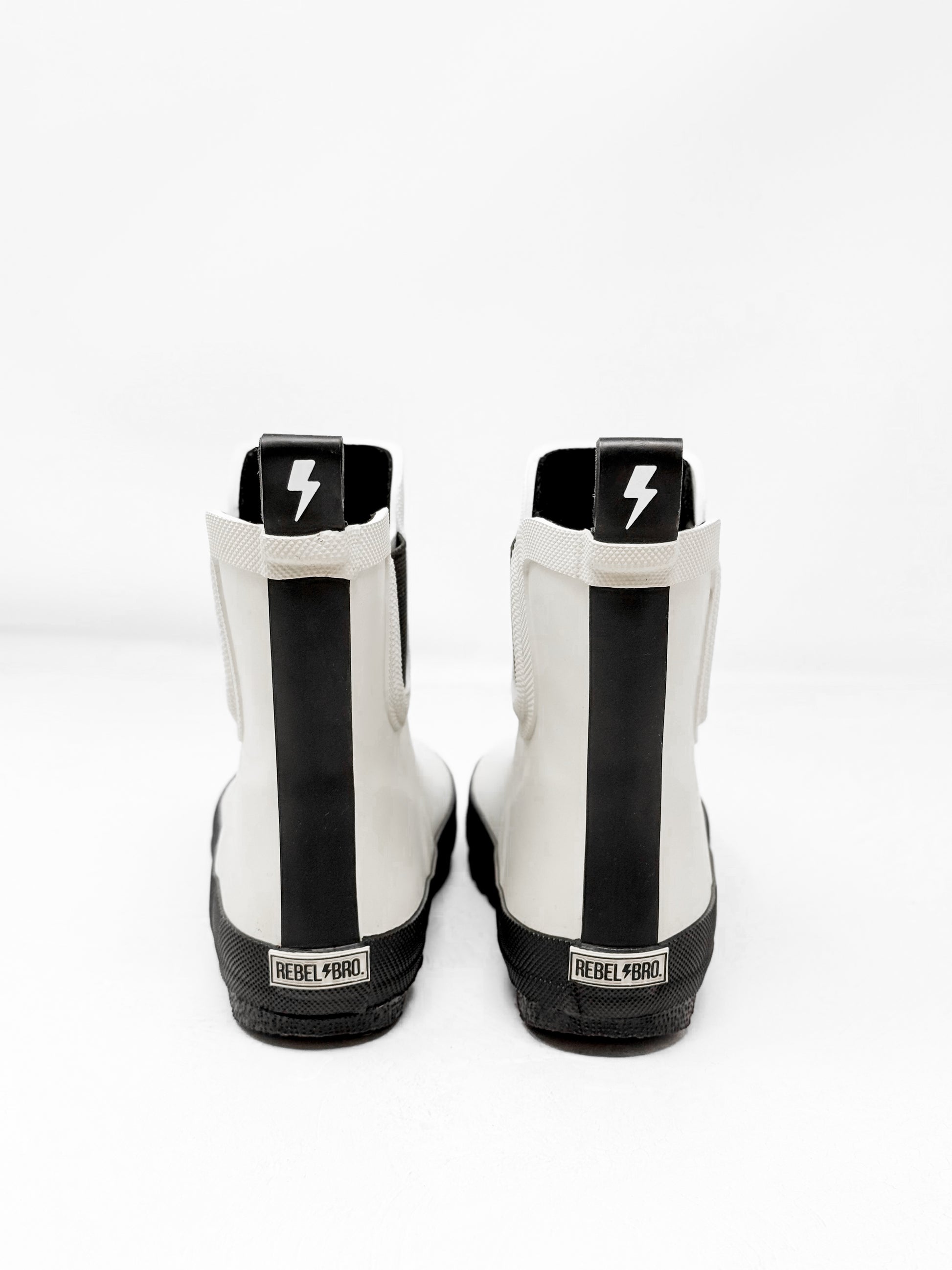 The Core-Classic Midi Boot in Black / White