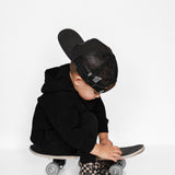 SK8TR Hi-Top in Taupe + Black Checkered (PREORDER)