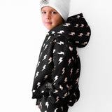 Fleece Hoodie + Sweatpants Set in Jagger