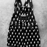 Women's Cut Off Overalls in Jagger