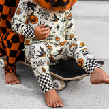 Bamboo Two Piece Set in Halloweentown