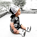 Bamboo Zippy Shortie in Born To Be Wild